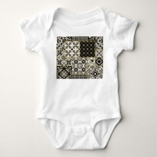 Majolika-Fliese islamische Motive. Baby Strampler