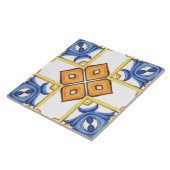 Majolika, mediterrane Fliesen, Fliese (Seite)