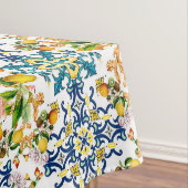 Majolika, sizilianische Fliesen, Zitronen Zitrusfr Tischdecke (Beispiel)