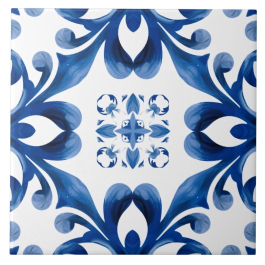 Majolika, Zitrone, sizilianische Fliesen, Keramik Fliese (Vorderseite)