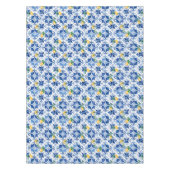 Majolika, Zitrone, sizilianische Fliesen, Tischdecke (Vorderseite)