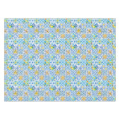 Majolika, Zitrone, sizilianische Fliesen, Tischdecke (Vorderseite (Horizontal))