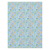 Majolika, Zitrone, sizilianische Fliesen, Tischdecke (Vorderseite)