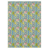 Majolika, Zitrone, sizilianische Fliesen, Tischdecke (Vorderseite)