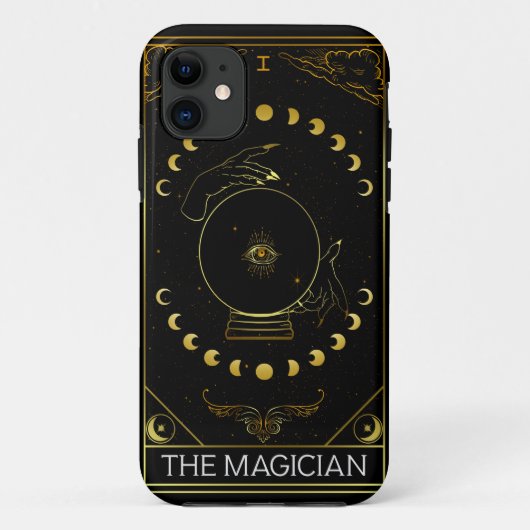 Major Arcana Magician Tarot Card Case-Mate iPhone Hülle (Rückseite)