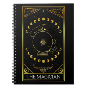 Major Arcana Magician Tarot Card Notizblock