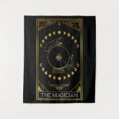 Major Arcana Magician Tarot Card Wandteppich (Vorderseite)