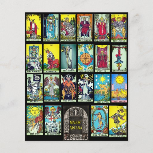 Major Arcana Tarot Card (Vorderseite)