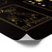 Major Arcana Tarot - Mit dem Mond Poster (Ecke)