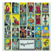 Major Arcana Tarot Poster (Vorderseite)