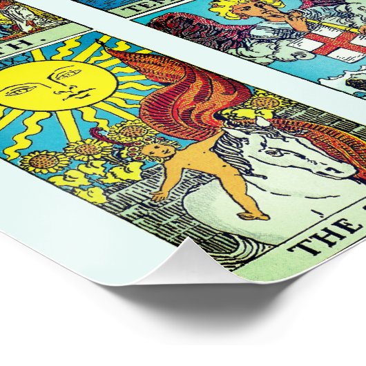 Major Arcana Tarot Poster (Ecke)