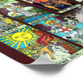 Major Arcana Tarot Poster (Ecke)