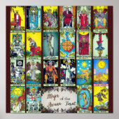 Major Arcana Tarot Poster (Vorne)