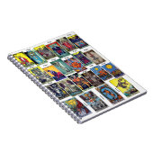 Major Arcana Tarot Spiral Notebook Notizblock (Rechte Seite)