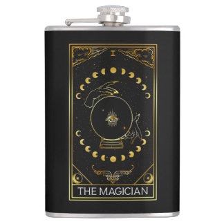 Major Arcana The Magician Tarot Card Flachmann