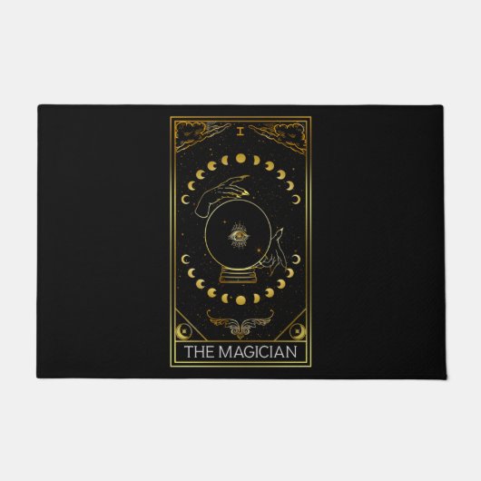 Major Arcana The Magician Tarot Card Fußmatte (Vorderseite)