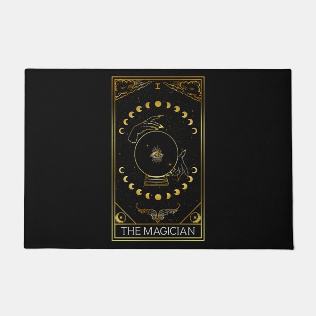 Major Arcana The Magician Tarot Card Fußmatte (Vorderseite)