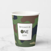 Major Cutie Papierbecher Kindergeburtstag (Vorderseite)