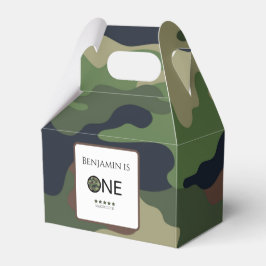 Major Cutie Party Favor Box Kids First Birthday Geschenkschachtel