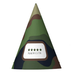 Major Cutie Partyhut Kindergeburtstag