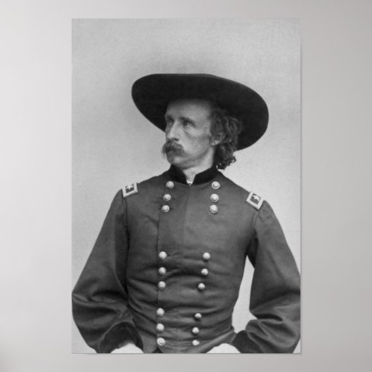 Major General George Armstrong Custer Poster (Vorne)