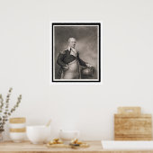 Major General Henry Knox (1750-1806), graviert dur Poster (Küche)