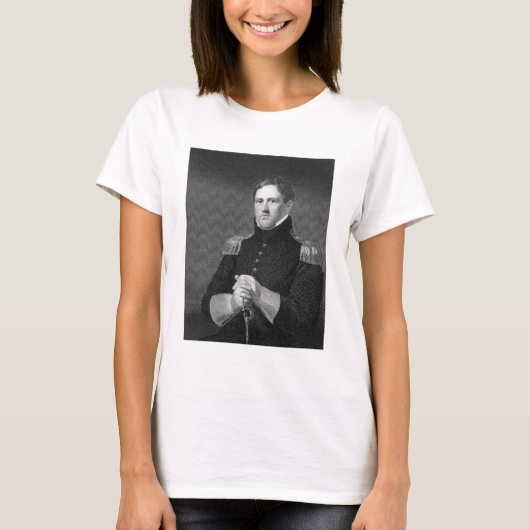 Major General Winfield Scott (1786-1866) in Gravur T-Shirt (Vorderseite)