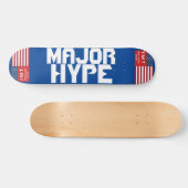 MAJOR HYPE JMT 7 3/4" Skateboard Deck (Horizontal)