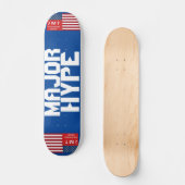 MAJOR HYPE JMT 7 3/4" Skateboard Deck (Vorderseite)