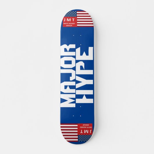 MAJOR HYPE JMT 7 3/4" Skateboard Deck (Vorne)