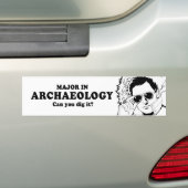 MAJOR in der ARCHÄOLOGIE - KANN SIE SIE GRABEN T - Autoaufkleber (Auf Auto)