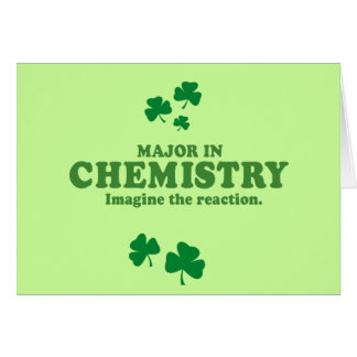 MAJOR IN DER CHEMIE - STELLEN SIE SICH DIE