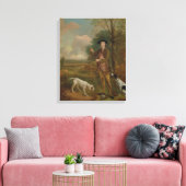 Major John Dade (1726-1811) of Tannington, Suffolk Leinwanddruck (Insitu (Wohnzimmer))