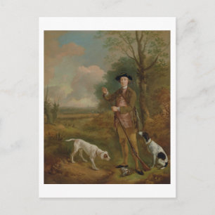 Major John Dade (1726-1811) of Tannington, Suffolk Postkarte