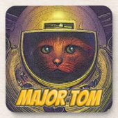 Major (Kitty) Tom: Getränkeuntersetzer (Vorderseite)