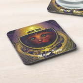 Major (Kitty) Tom: Getränkeuntersetzer (Linke Seite)