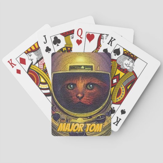 Major (Kitty)Tom: Spielkarten (Rückseite)