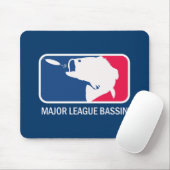 Major League Bassin Largemouth Bass Angler Mousepad (Mit Mouse)