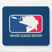 Major League Bassin Largemouth Bass Angler Mousepad (Vorne)