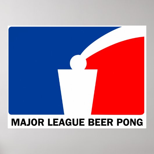 Major League Beer Pong Poster (Vorne)