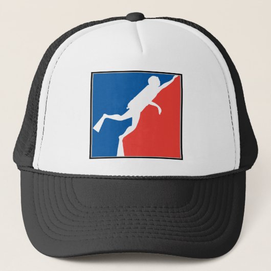 Major League Diver Truckerkappe (Vorderseite)