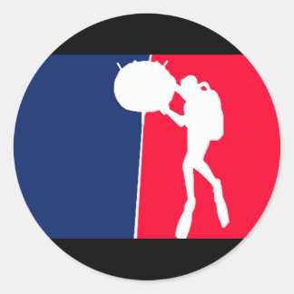 Major League EOD MCM 2 Runder Aufkleber