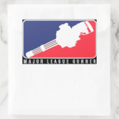MAJOR LEAGUE GUNNER | MINIGUN STICKER (Tasche)