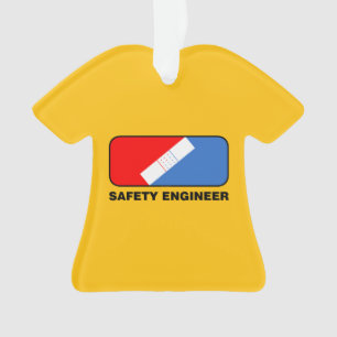 Major League Safety Engineer Ornament