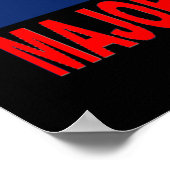 Major League Squatchin Poster (Ecke)