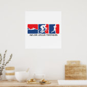 Major League Triathlon Poster (Küche)