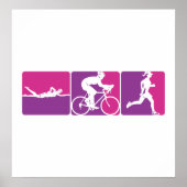 Major League Triathlon Poster (Vorne)
