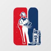 Major League Welder Sticker - Iconic Welding Tribu (Blatt)