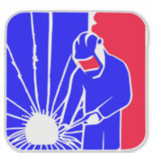 Major League Welder Sticker - Ideal Welding Gift (Vorderseite)