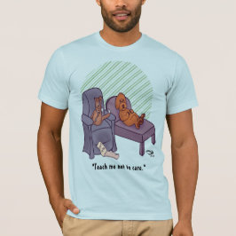 Major Loser Men's Light Blue T - Shirt